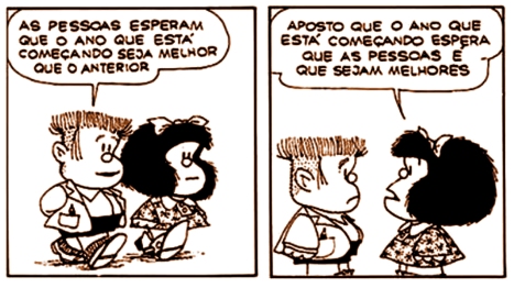 Tira de Mafalda/ Quino