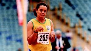 Marcia Malsar durante o período de atleta/ Foto: arquivo Andef